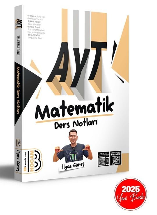 Benim Hocam Yayınları İlyas Güneş AYT Matematik Ders Notları