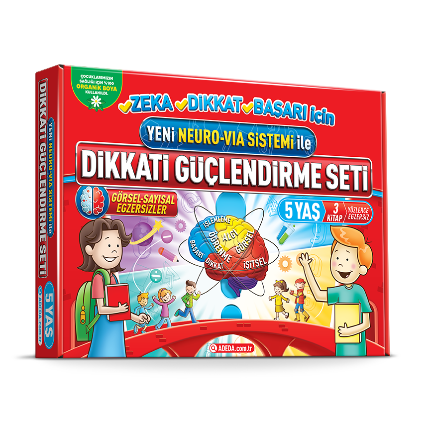 Adeda Yayınları Osman Abalı Dikkat Güçlendirme Seti 5 Yaş