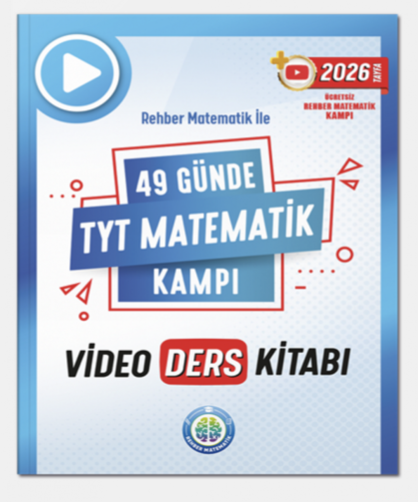 49 Günde TYT Matematik Video Ders Kitabı Rehber Matematik 2026 Baskı