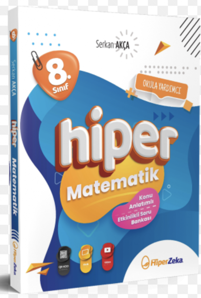 8. Sınıf Hiper Matematik Konu Anlatımlı & Etkinlikli Soru Bankası | Serkan AKÇA