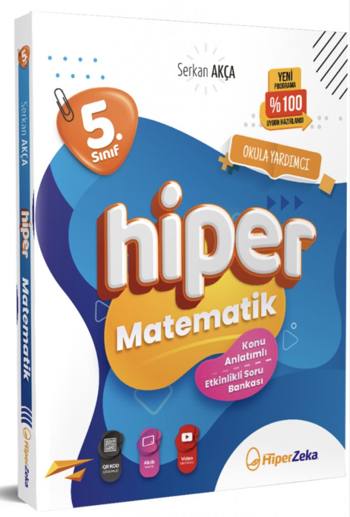 5. Sınıf Hiper Matematik Konu Anlatımlı & Etkinlikli Soru Bankası | Serkan AKÇA