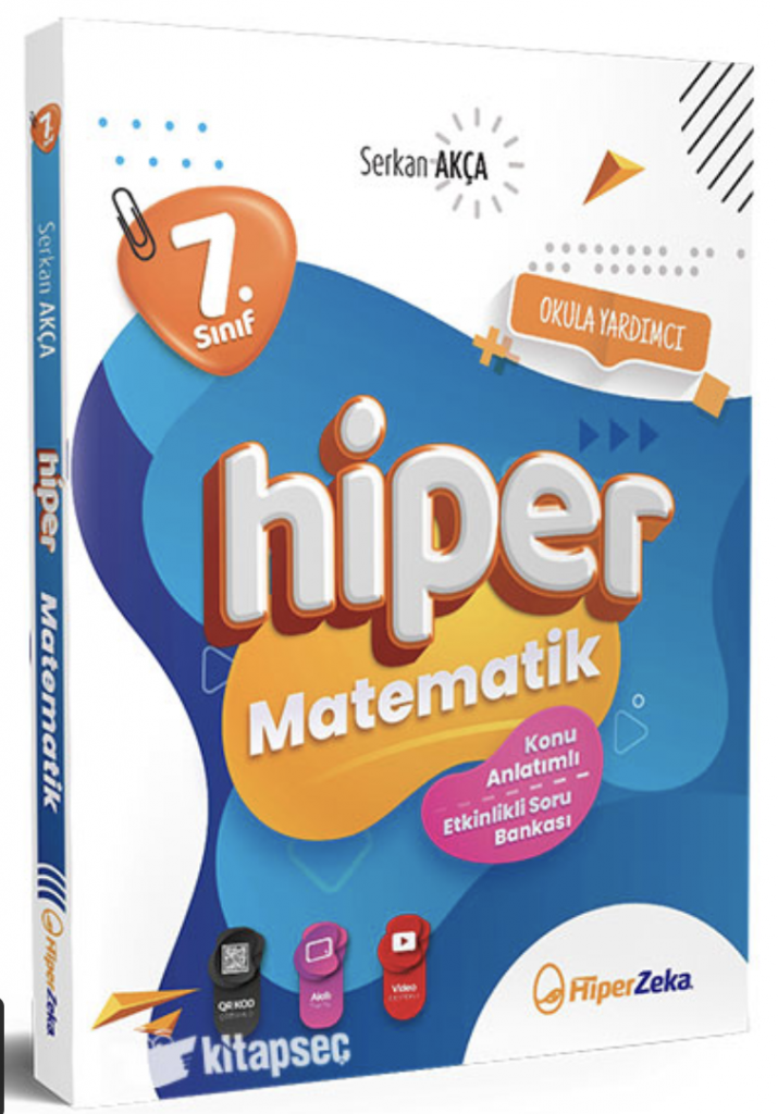 7. Sınıf Hiper Matematik Konu Anlatımlı & Etkinlikli Soru Bankası | Serkan AKÇA