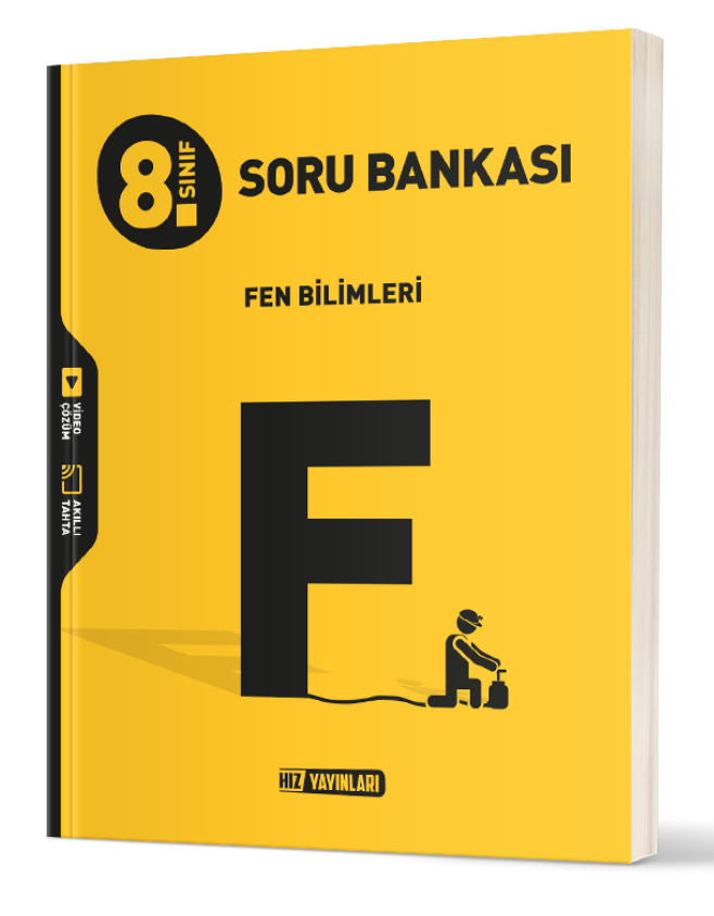 8. Sınıf Fen Bilimleri Soru Bankası Hız Yayınları