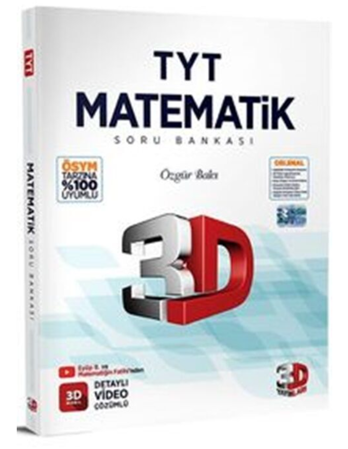 3D Yayınları TYT Matematik Soru Bankası