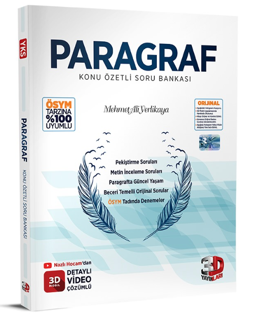 3D Paragraf Konu Özetli Soru Bankası