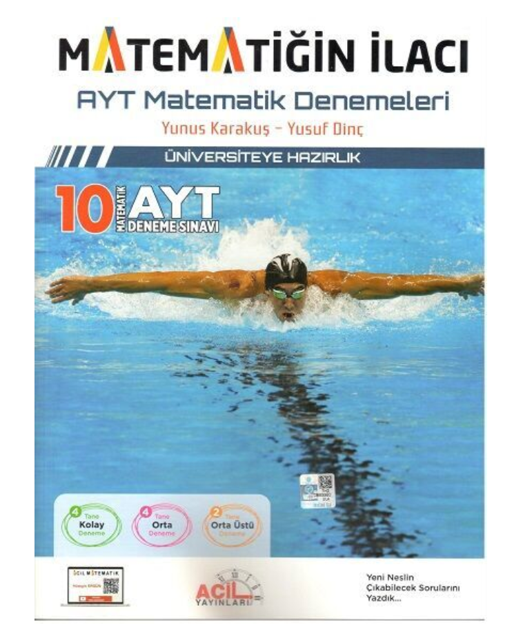 Acil Yayınları AYT Matematiğin İlacı Denemeleri