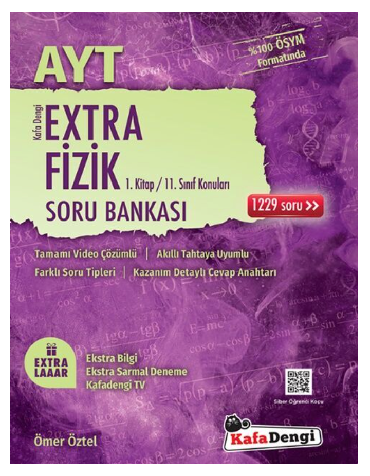 Kafa Dengi Yayınları AYT Fizik Extra 1. Kitap Soru Bankası