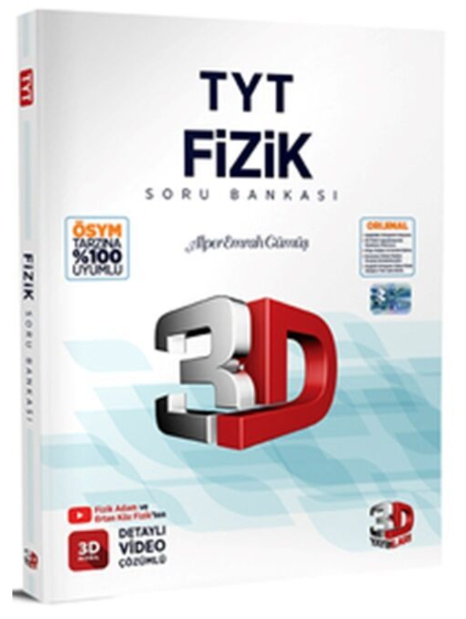 3D Yayınları TYT Fizik Soru Bankası
