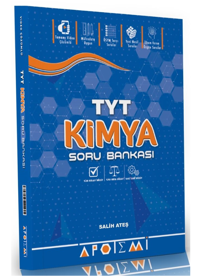 Apotemi Yayınları TYT Kimya Soru Bankası