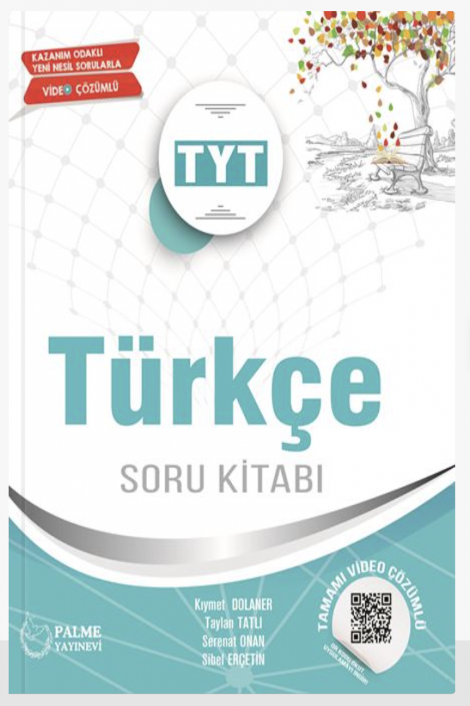 PALME YAYINEVİ TYT TÜRKÇE SORU KİTABI