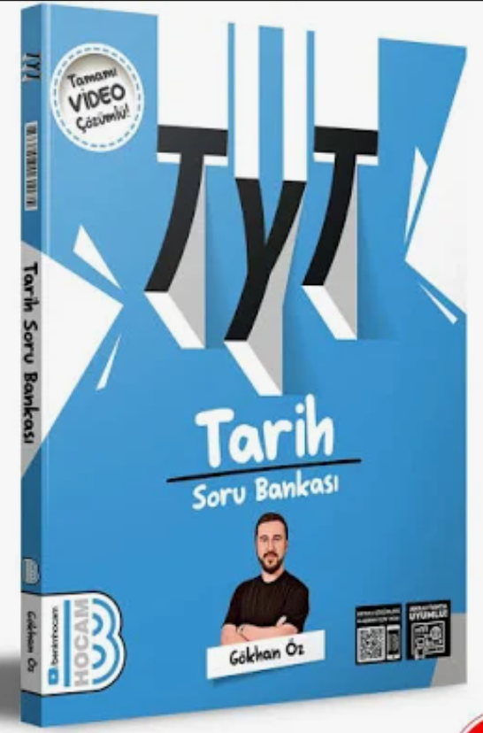 TYT Tarih Tamamı Video Çözümlü Soru Bankası Benim Hocam Yayınları
