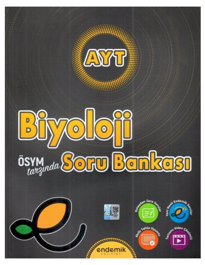 Endemik Yayınları AYT Biyoloji Soru Bankası