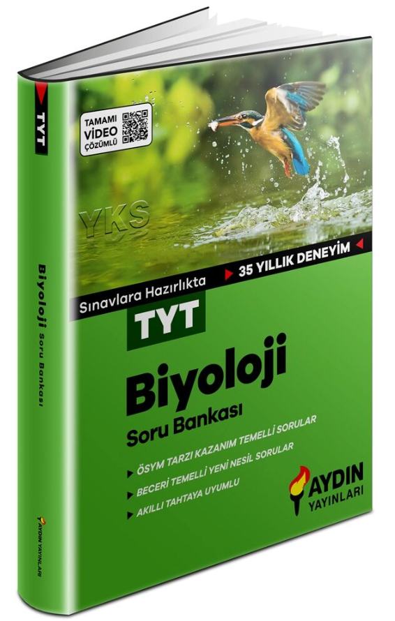 Aydın Yayınları TYT Biyoloji Soru Bankası