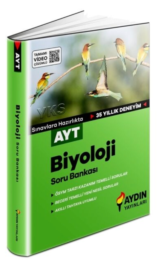 Aydın Yayınları AYT Biyoloji Soru Bankası