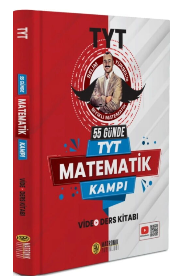 Bıyıklı Matematik 55 Günde TYT Matematik Kampı Video Ders Kitabı
