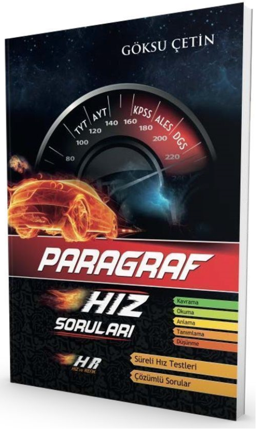 Hız ve Renk Yayınları TYT AYT KPSS ALES DGS Paragraf Hız Soruları
