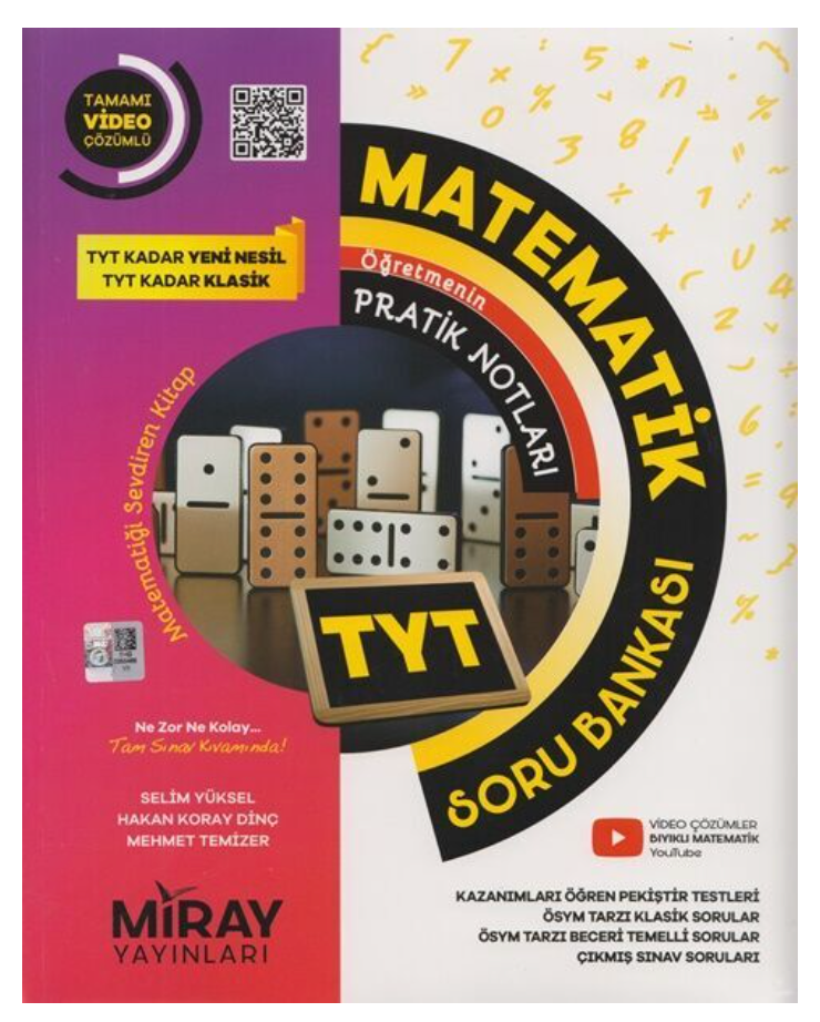 Miray Yayınları TYT Matematik Soru Bankası