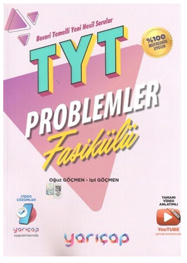 YarıÇap Yayınları TYT Problemler Fasikülü