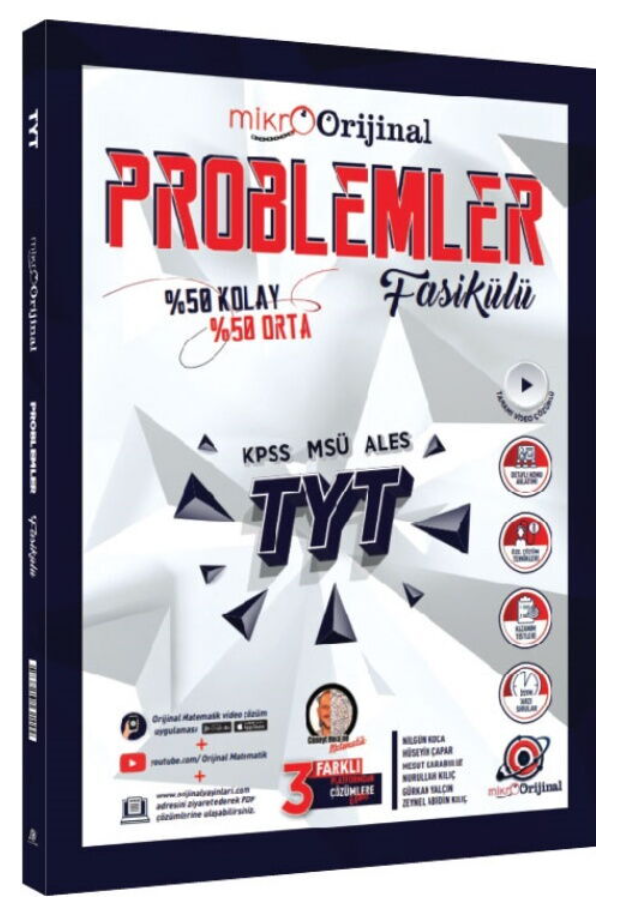 Orijinal Mikro TYT Problemler Fasikülü Soru Bankası
