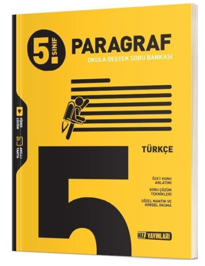 Hız Yayınları 5. Sınıf Paragraf Soru Bankası