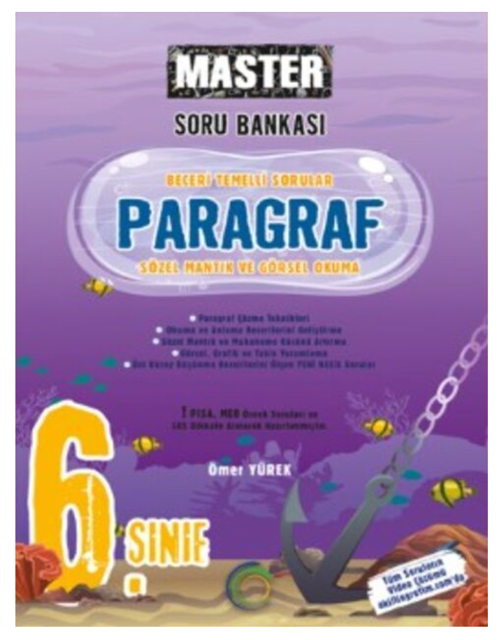 Okyanus Yayınları 6. Sınıf Master Paragraf Soru Bankası