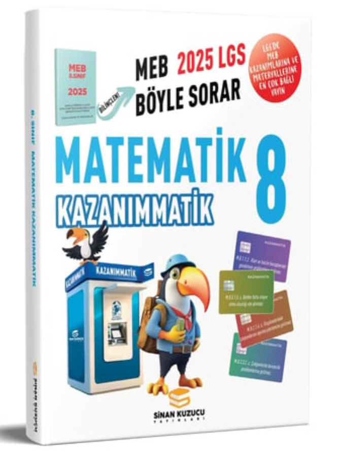 2025 lgs 8. Sınıf Matematik KAZANIMMATİK SORU BANKASI
