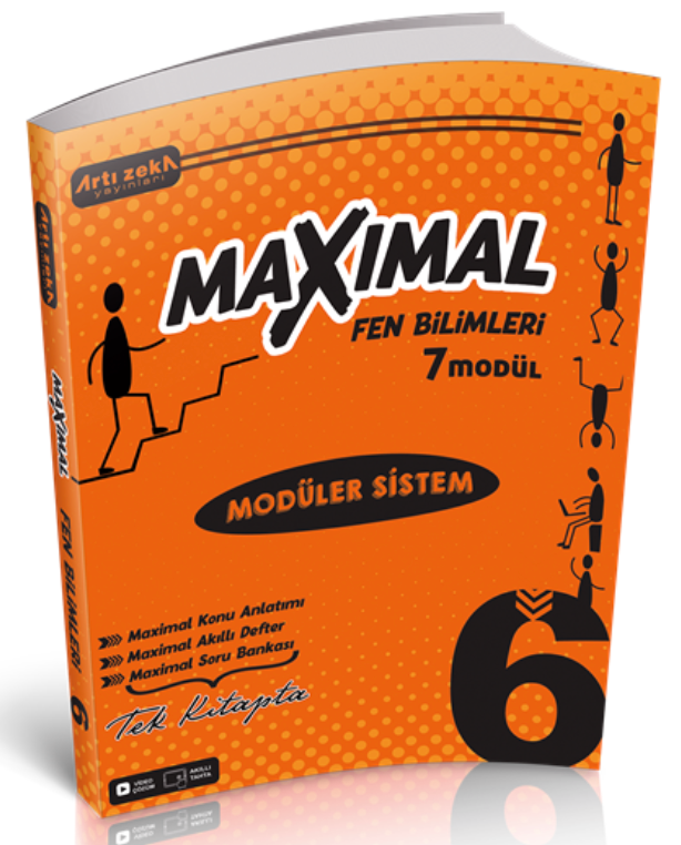 6. Sınıf Fen Bilimleri Maximal Modüler Sistem Artı Zeka Yayınları