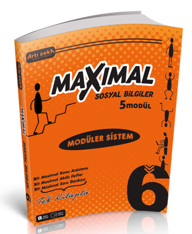 6. Sınıf Sosyal Bilgiler Maximal Modüler Sistem Artı Zeka Yayınları