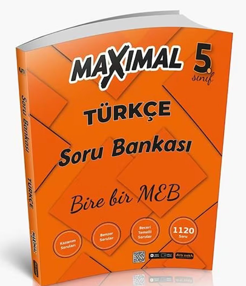 5. Sınıf Maximal Türkçe Soru Bankası Artı Zeka Yayınları