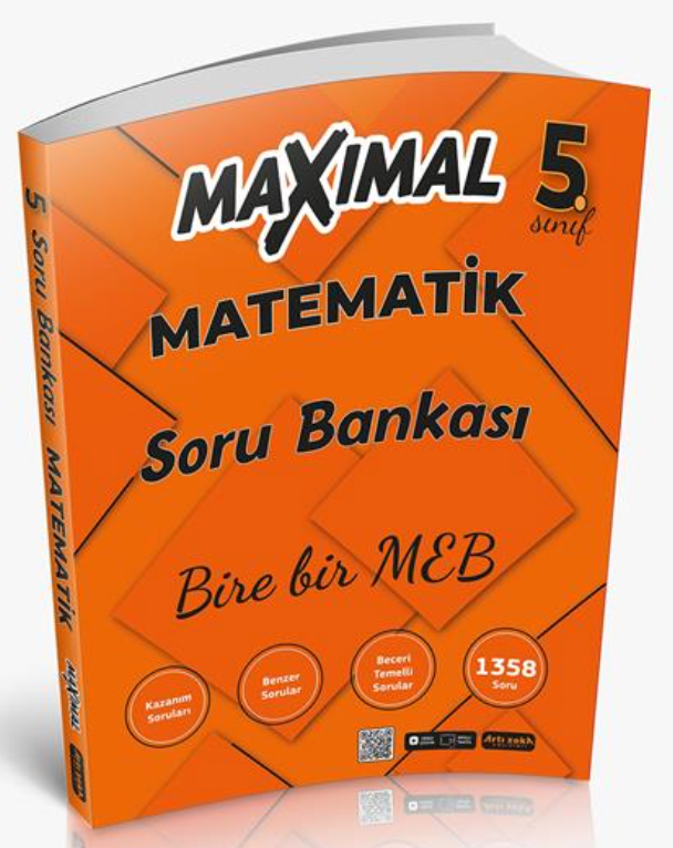 5. Sınıf Maximal Matematik Soru Bankası Artı Zeka Yayınları