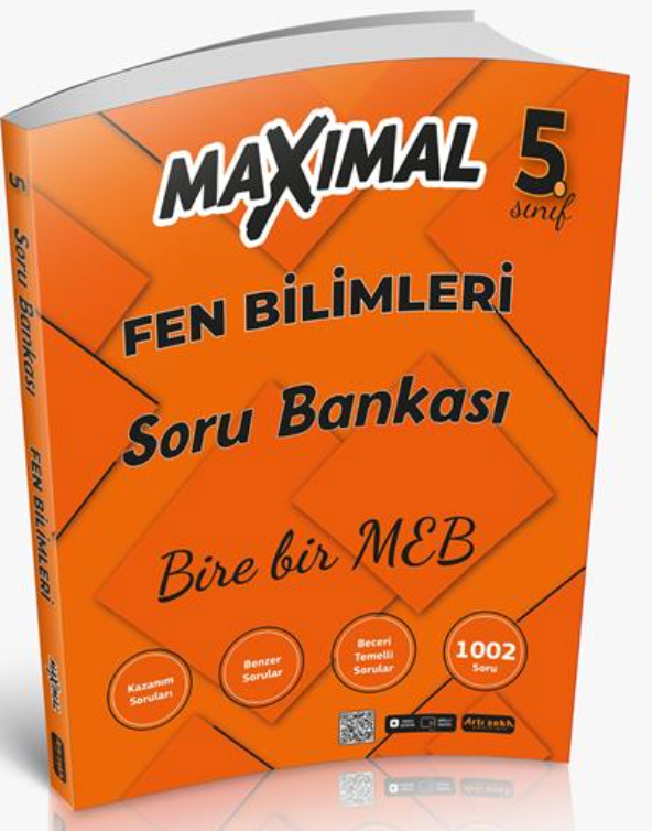 5. Sınıf Maximal Fen Bilimleri Soru Bankası Artı Zeka Yayınları