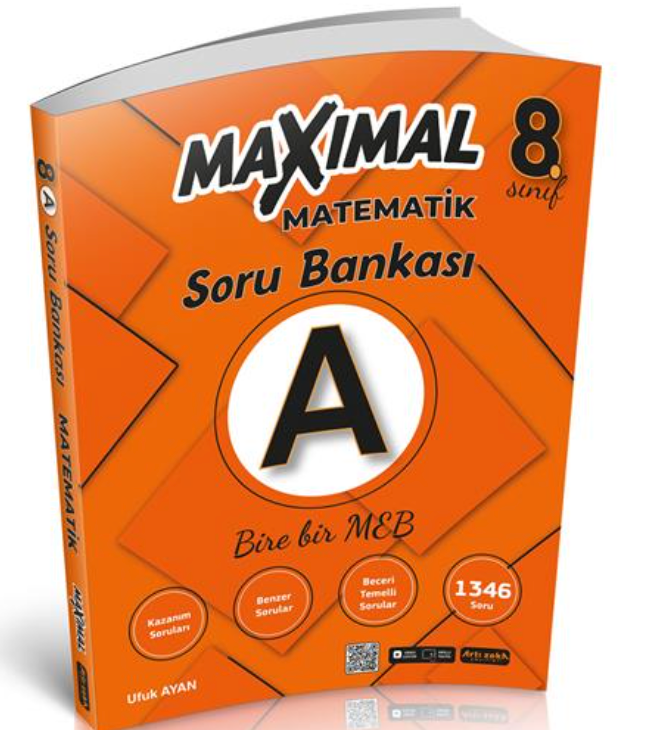 8. Sınıf Matematik Maximal Bire Bir MEB Soru Bankası -A-