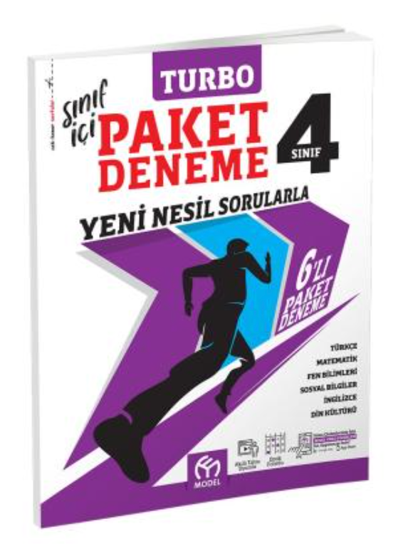 4.Sınıf Turbo Paket Deneme Yeni Nesil Sorularla