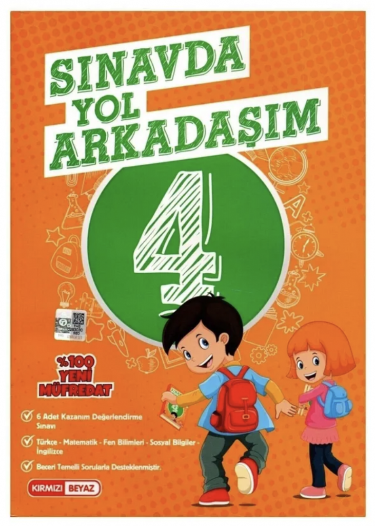 Kırmızı Beyaz Yayınları Kırmızı Beyaz 4. Sınıf Sınavda Yol Arkadaşım