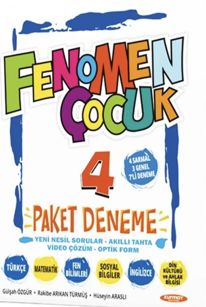 Fenomen Çocuk 4. Sınıf Tüm Dersler Paket Deneme