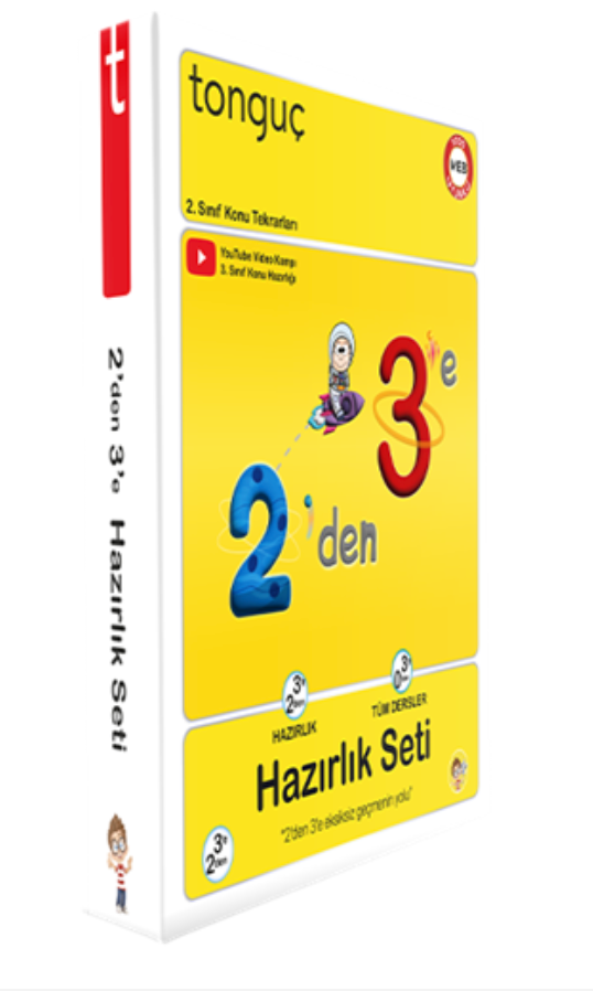 2'den 3'e Hazırlık Seti Tonguç Yayınları