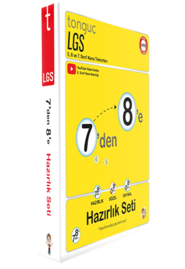 7'den 8'e Hazırlık Seti Tonguç Yayınları