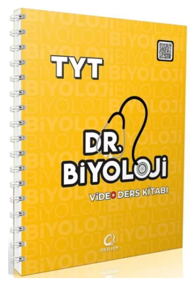 Oksijen Yayınları TYT DR. Biyoloji Video Ders Kitabı