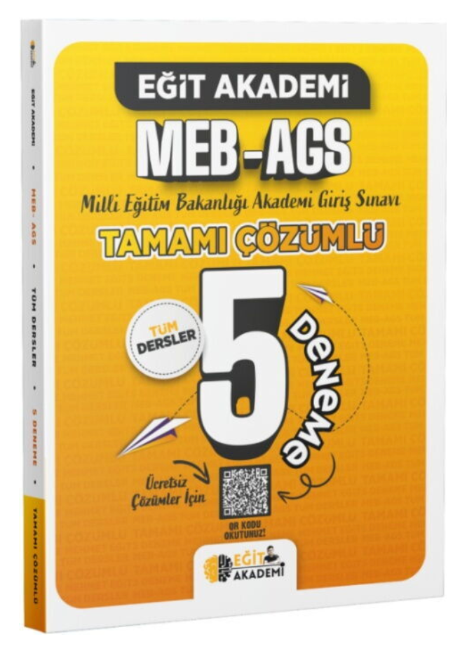 Mehmet Eğit MEB AGS Tamamı Çözümlü 5 Deneme