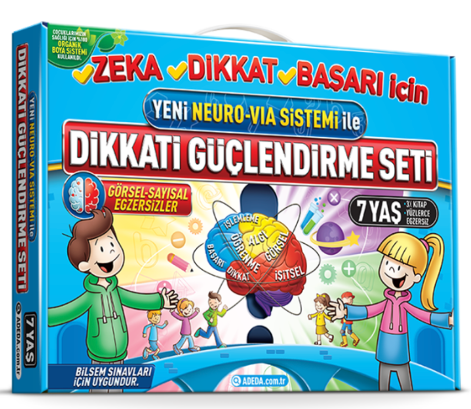 Dikkati Güçlendirme Seti (DGS) - 7 Yaş 1. Sınıf Adeda Yayıncılık