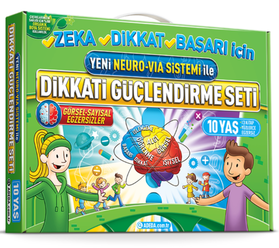 DİKKATİ GÜÇLENDİRME SETİ 10 YAŞ (4.SINIF) Adeda Yayıncılık