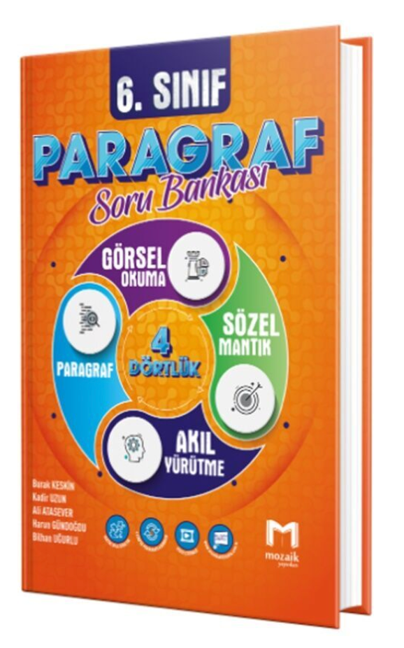 Mozaik Yayınları 6. Sınıf Paragraf Soru Bankası