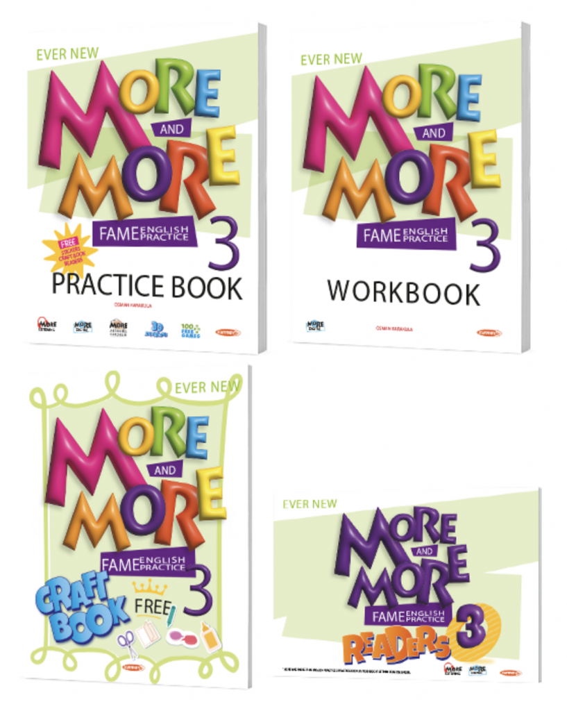 More & More 3 Practice Book & Workbook Seti
