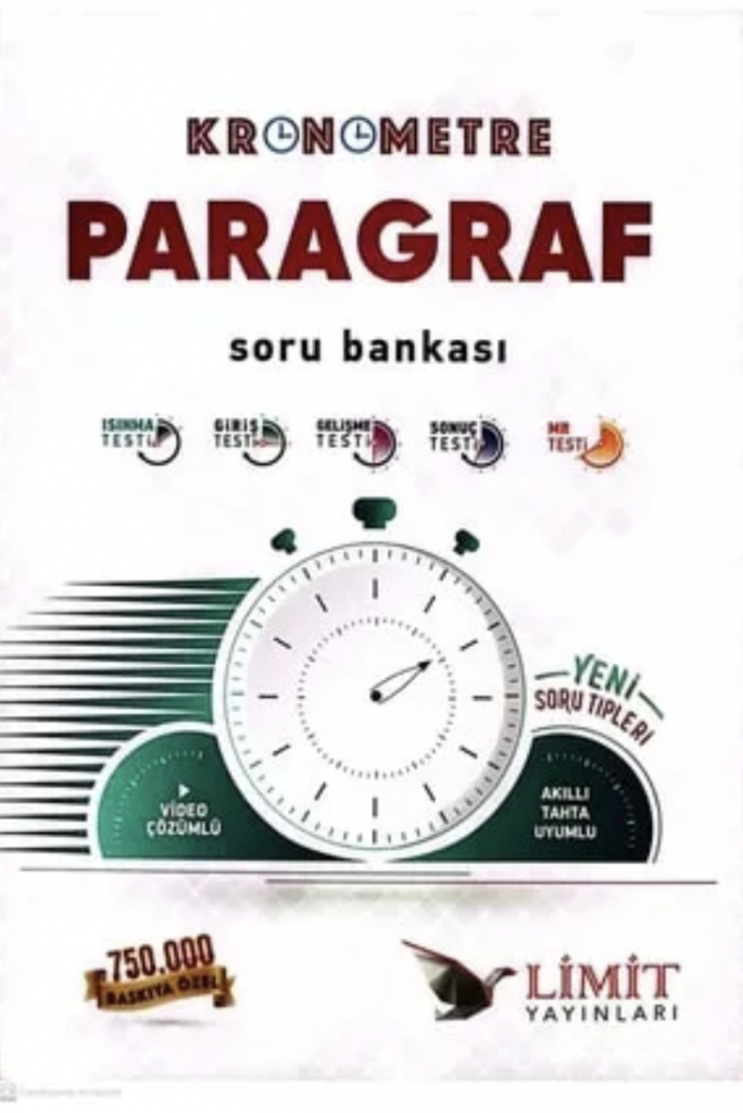 Limit Yayınları Kronometre Paragraf Soru Bankası