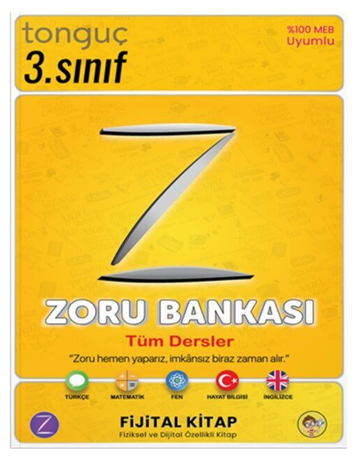 Tonguç Akademi 3. Sınıf Tüm Dersler Zoru Bankası