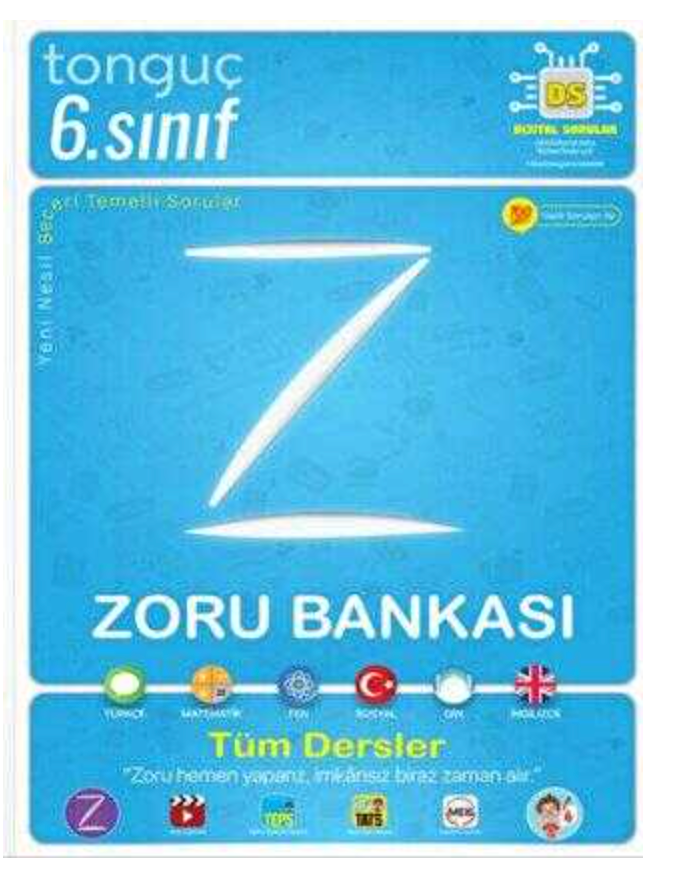 Tonguç Akademi 6. Sınıf Zoru Bankası Tüm Dersler