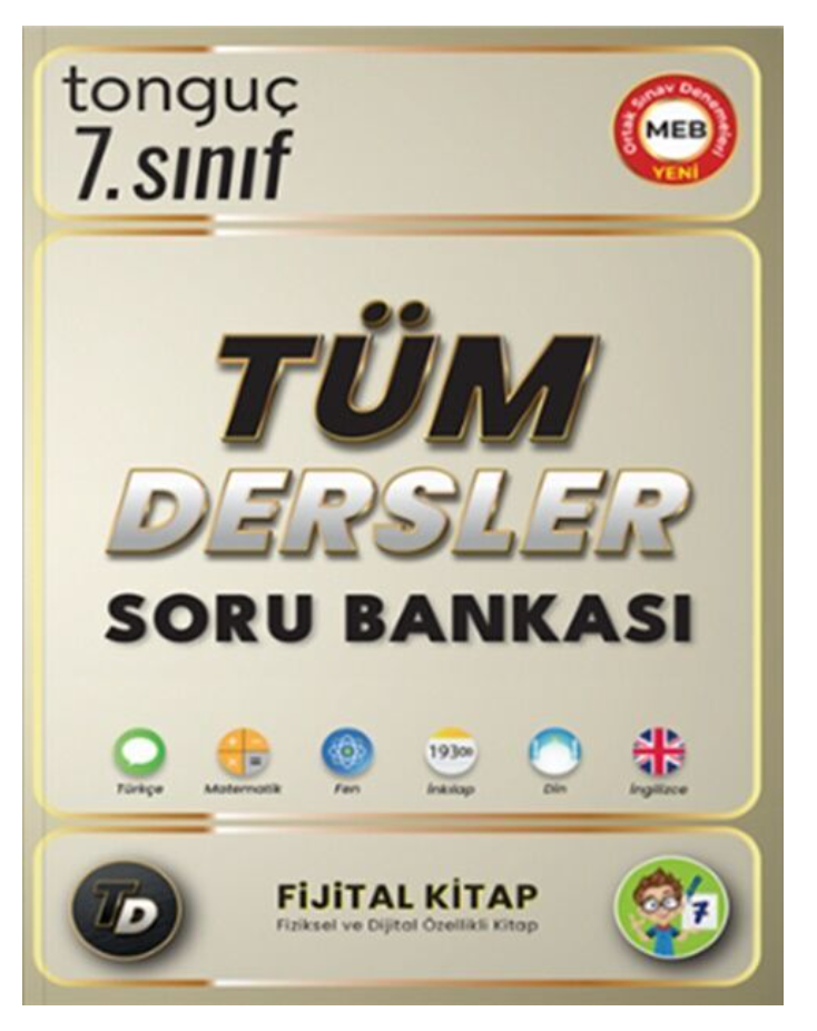 Tonguç Akademi 7. Sınıf Tüm Dersler Soru Bankası