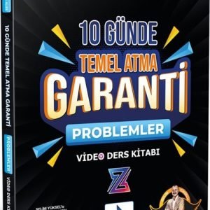 Paraf Yayınları TYT Problemler Z Takımı 10 Günde Temel Atma Garanti Video Ders Kitabı