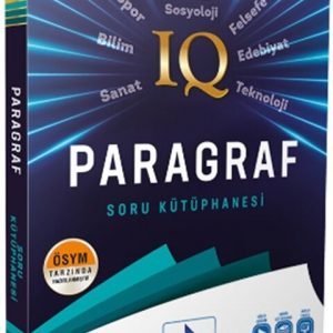 Paraf Yayınları TYT IQ Paragraf Soru Bankası