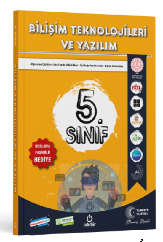 BİLİŞİM TEKNOLOJİLERİ VE YAZILIM 5.SINIF Sıfırbir Yayınevi